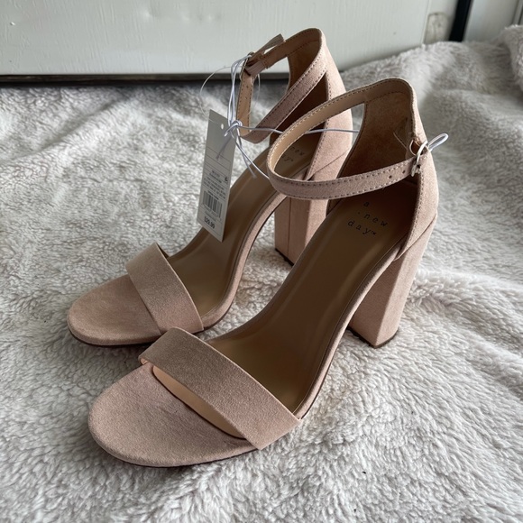 a new day Shoes - A new day new in box light blush pink Ema Heels